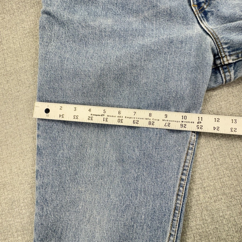 Vintage Levi's 550‎ Jeans Womens 16 Reg Blue Denim Relaxed Fit Tapered Leg USA M - Picture 10 of 12